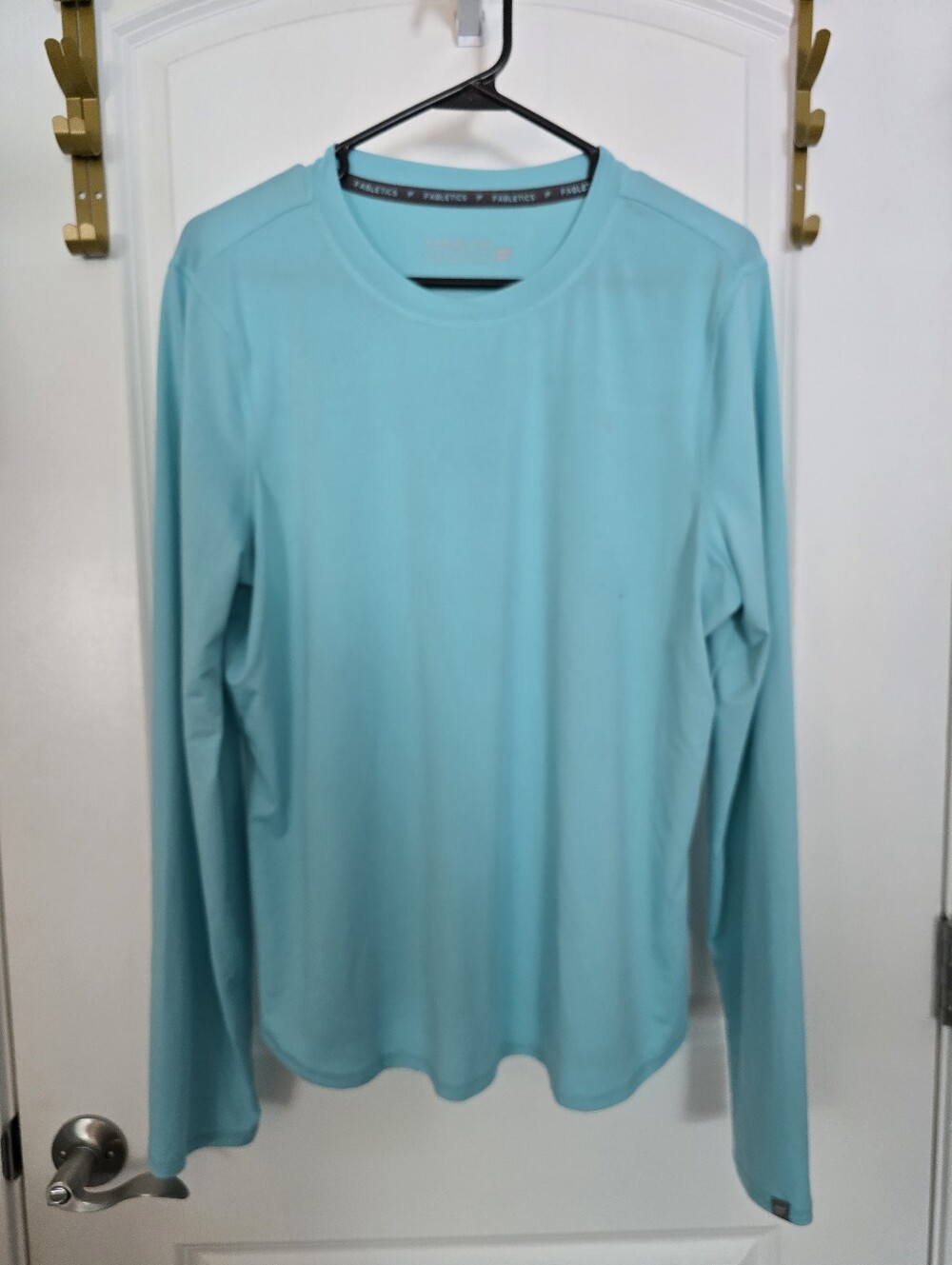Teal Fabletics Long Sleeved Top XL